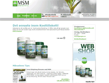 Tablet Screenshot of msmse.com